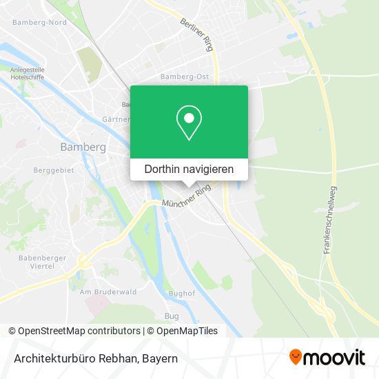Architekturbüro Rebhan Karte