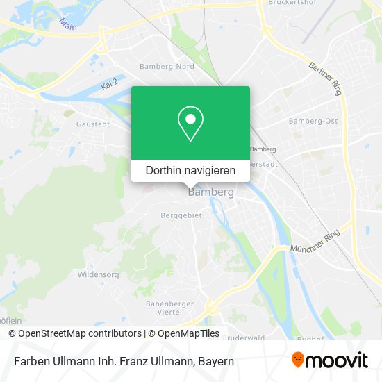 Farben Ullmann Inh. Franz Ullmann Karte