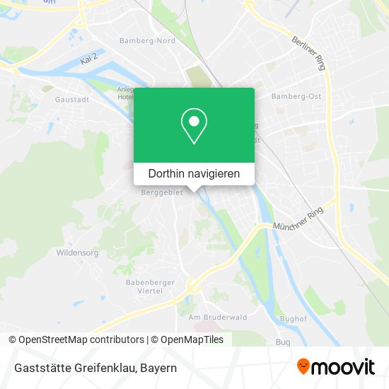 Gaststätte Greifenklau Karte