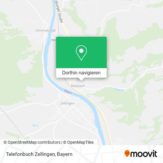 Telefonbuch Zellingen Karte