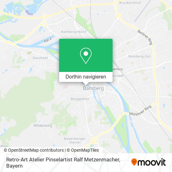 Retro-Art Atelier Pinselartist Ralf Metzenmacher Karte