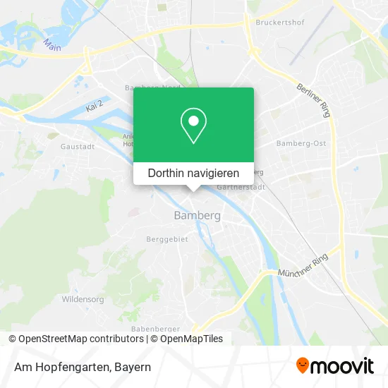 Am Hopfengarten Karte