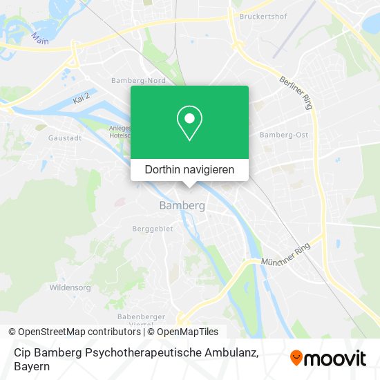 Cip Bamberg Psychotherapeutische Ambulanz Karte