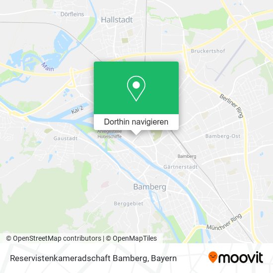 Reservistenkameradschaft Bamberg Karte