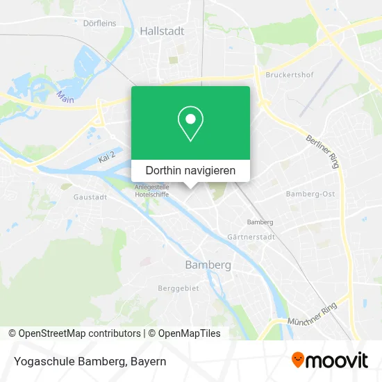 Yogaschule Bamberg Karte