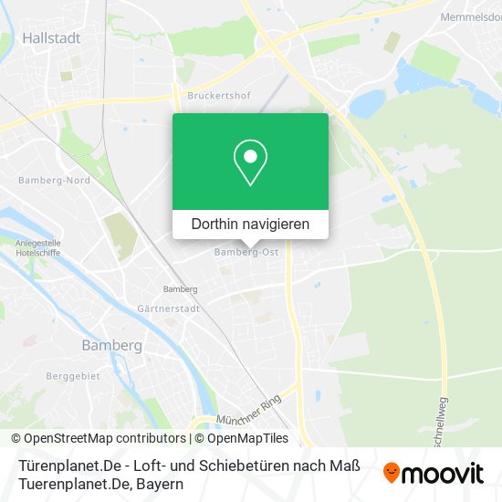 Türenplanet.De - Loft- und Schiebetüren nach Maß Tuerenplanet.De Karte