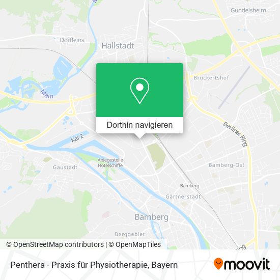 Penthera - Praxis für Physiotherapie Karte