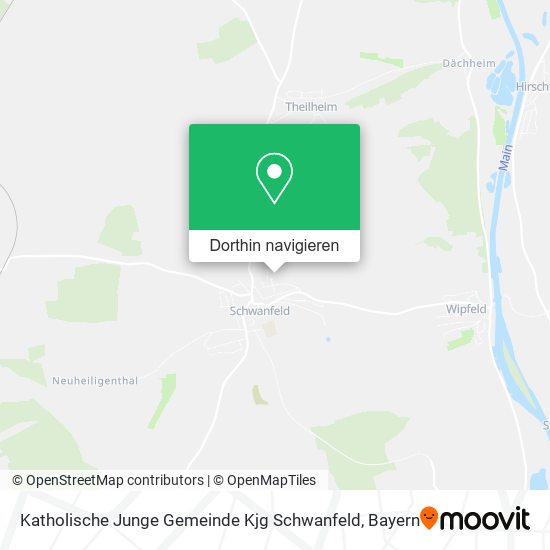 Katholische Junge Gemeinde Kjg Schwanfeld Karte