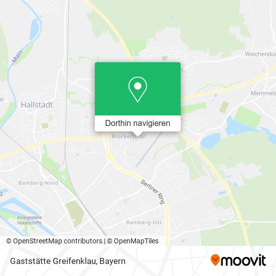 Gaststätte Greifenklau Karte