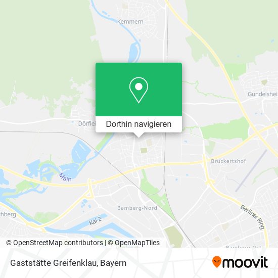 Gaststätte Greifenklau Karte