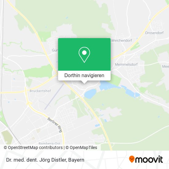 Dr. med. dent. Jörg Distler Karte