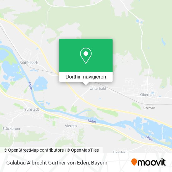 Galabau Albrecht Gärtner von Eden Karte