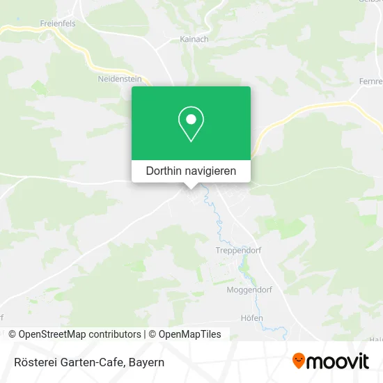 Rösterei Garten-Cafe Karte