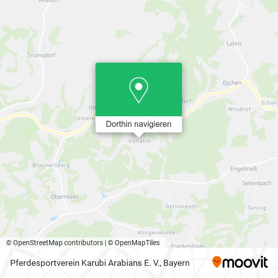 Pferdesportverein Karubi Arabians E. V. Karte