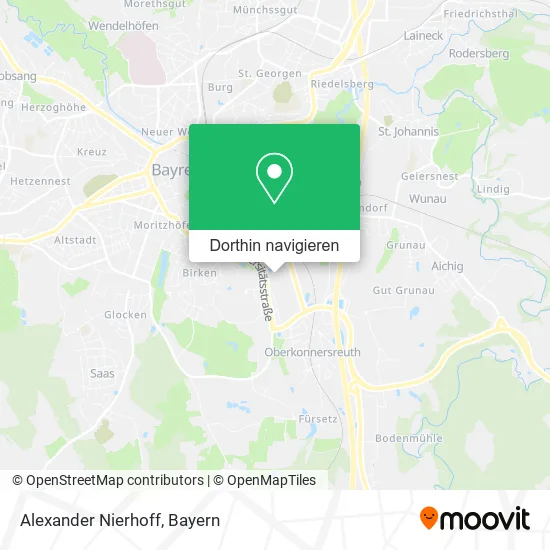 Alexander Nierhoff Karte