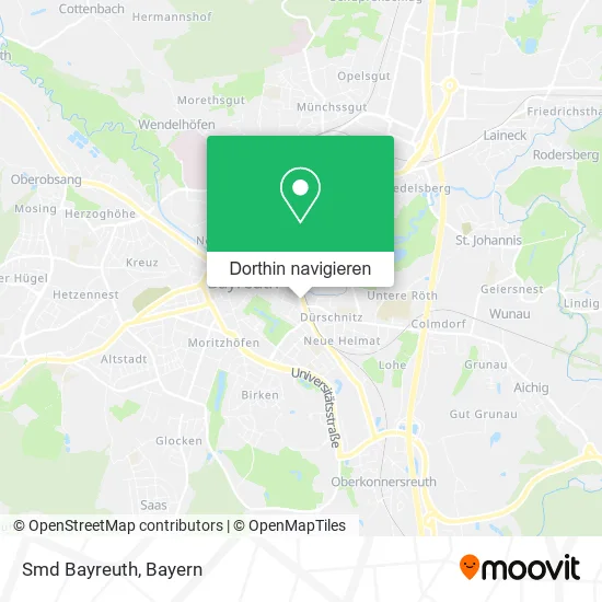 Smd Bayreuth Karte
