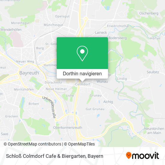 Schloß Colmdorf Cafe & Biergarten Karte