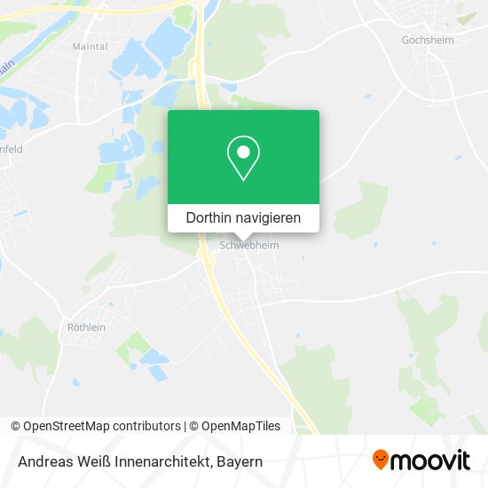 Andreas Weiß Innenarchitekt Karte