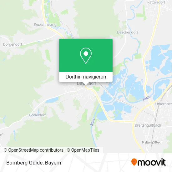 Bamberg Guide Karte