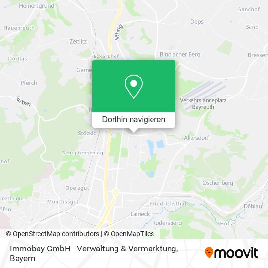 Immobay GmbH - Verwaltung & Vermarktung Karte