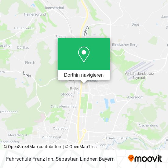 Fahrschule Franz Inh. Sebastian Lindner Karte
