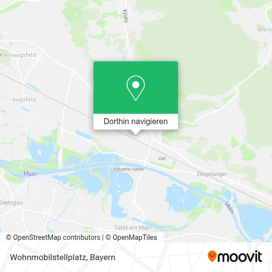 Wohnmobilstellplatz Karte