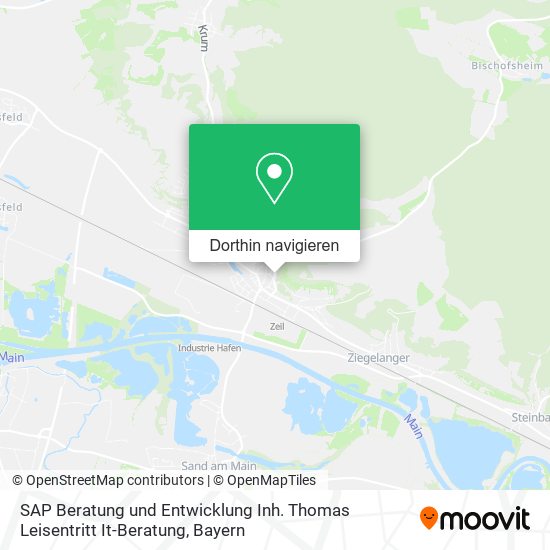 SAP Beratung und Entwicklung Inh. Thomas Leisentritt It-Beratung Karte