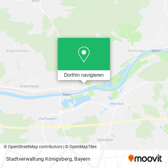 Stadtverwaltung Königsberg Karte