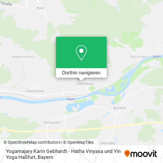 Yogamajary Karin Gebhardt - Hatha Vinyasa und Yin Yoga Haßfurt Karte