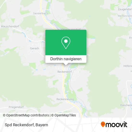 Spd Reckendorf Karte