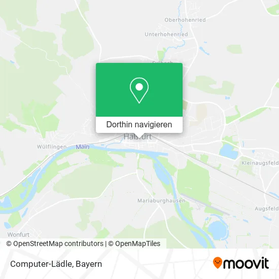 Computer-Lädle Karte