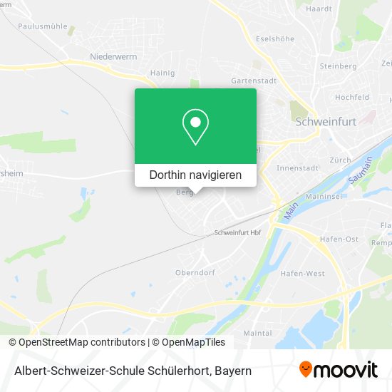 Albert-Schweizer-Schule Schülerhort Karte