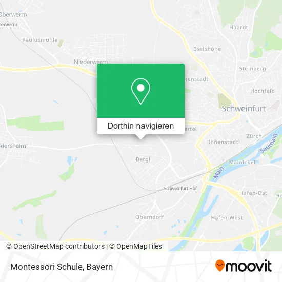 Montessori Schule Karte