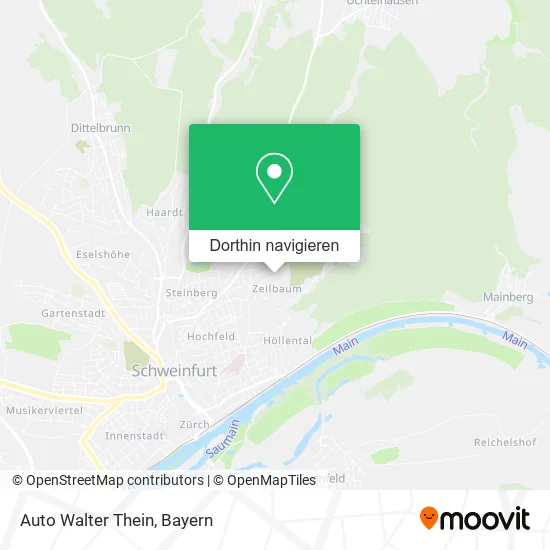 Auto Walter Thein Karte