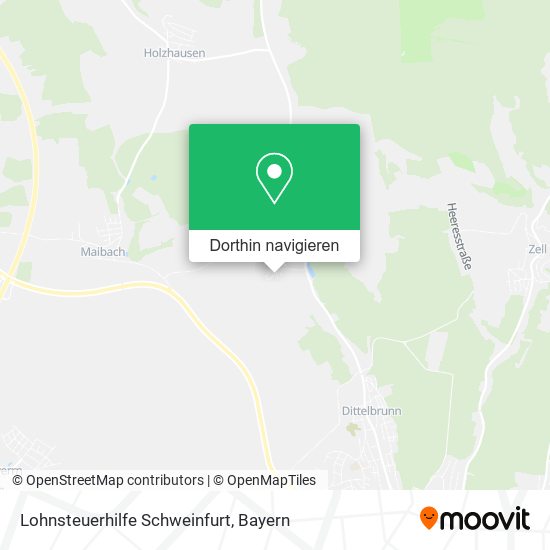 Lohnsteuerhilfe Schweinfurt Karte