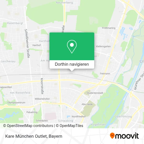 Kare München Outlet Karte