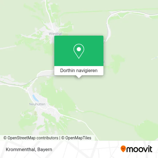 Krommenthal Karte