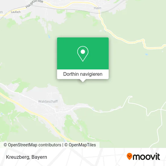 Kreuzberg Karte