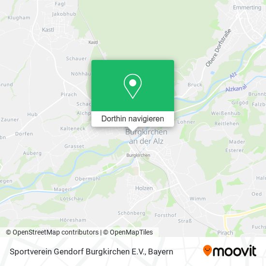 Sportverein Gendorf Burgkirchen E.V. Karte
