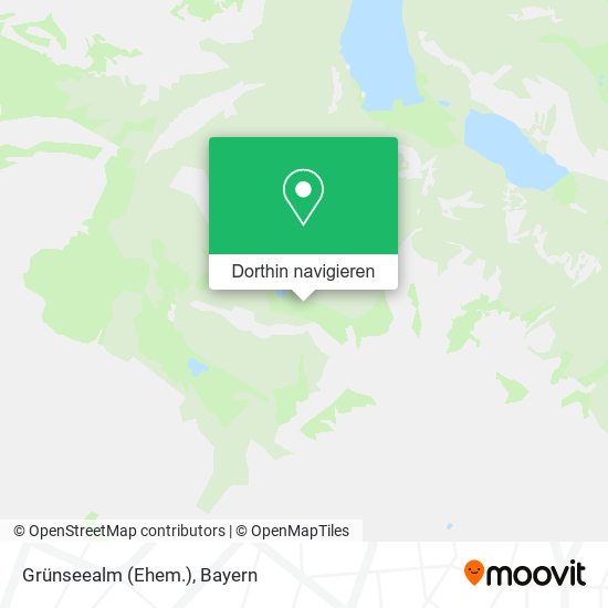 Grünseealm (Ehem.) Karte