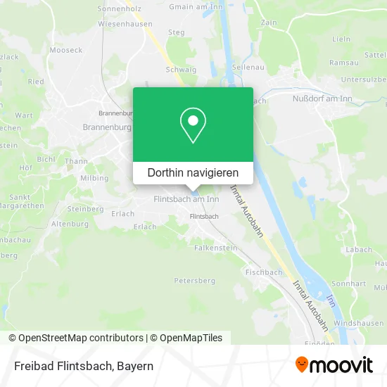 Freibad Flintsbach Karte