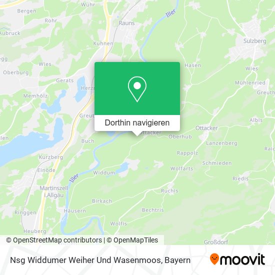 Nsg Widdumer Weiher Und Wasenmoos Karte