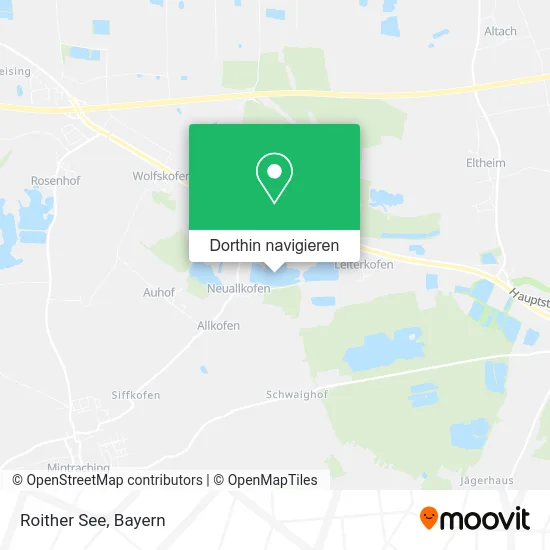 Roither See Karte