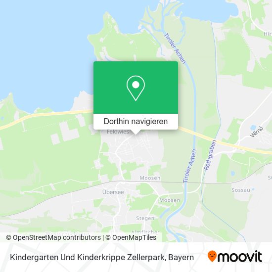 Kindergarten Und Kinderkrippe Zellerpark Karte