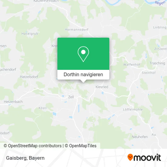 Gaisberg Karte