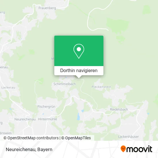 Neureichenau Karte
