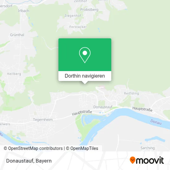 Donaustauf Karte