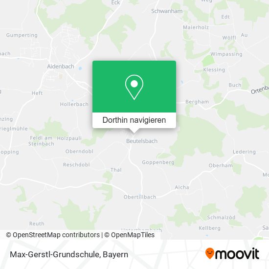 Max-Gerstl-Grundschule Karte