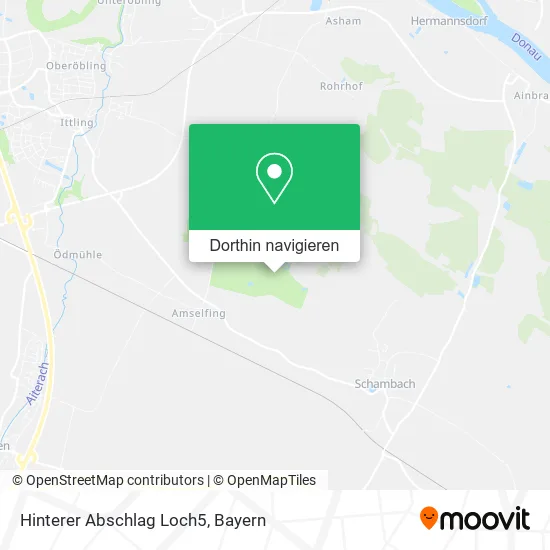 Hinterer Abschlag Loch5 Karte