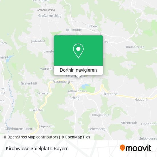 Kirchwiese Spielplatz Karte